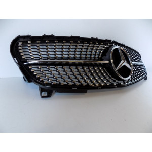 Mercedes W176 Frontgrill/Kühlergrill Diamond Black – 4042