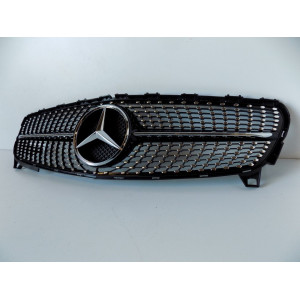 Mercedes W176 Frontgrill/Kühlergrill Diamond Black – 4042