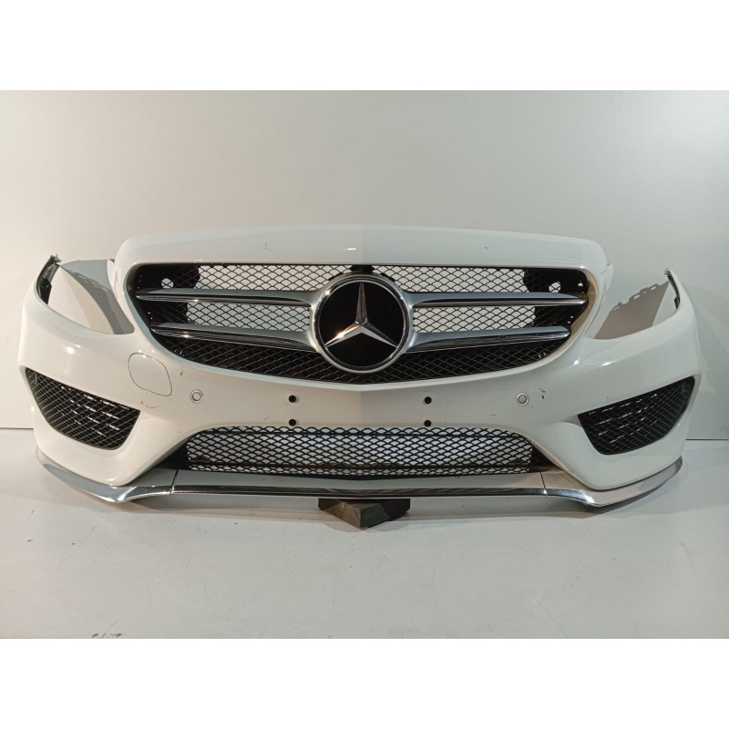 Mercedes C W205 AMG-Paket Frontstoßstange weiß – 18378