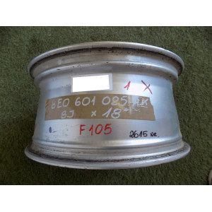 AUDI A4 A6 Leichtmetallfelge / Felge 18 Zoll 5X112 OE: 8E0601025AK - 2615