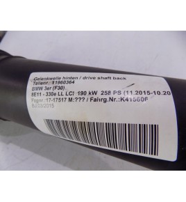 BMW 3er F30 LCI 330i – Antriebswelle 8617822 – 13780