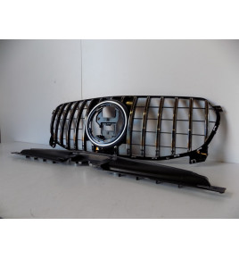 Mercedes GLE W167 Kühlergrill / Zierblende GT Silber – 11179
