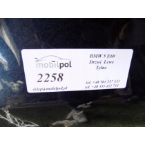 BMW 5er E60 – Hintertür – linke Seite – 2258