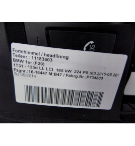 BMW 1 F20 Dachhimmel M-Paket / Schiebedach – 0014