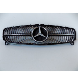 Mercedes W176 Frontgrill/Kühlergrill Diamond Black – 4042
