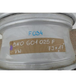 Volkswagen Leichtmetallfelge / Felge 17 Zoll 5x112 7J OE: 5K0601025F - 5867